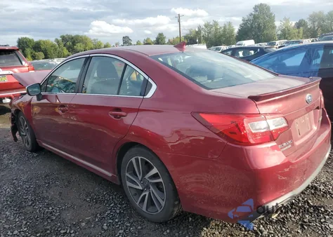 2019 Subaru Legacy Sport z USA, uszkodzony, nr VIN 4S3BNAS68K3018720